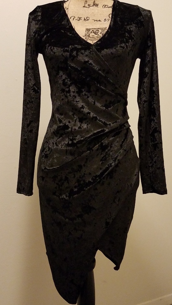 Velvet black Dress